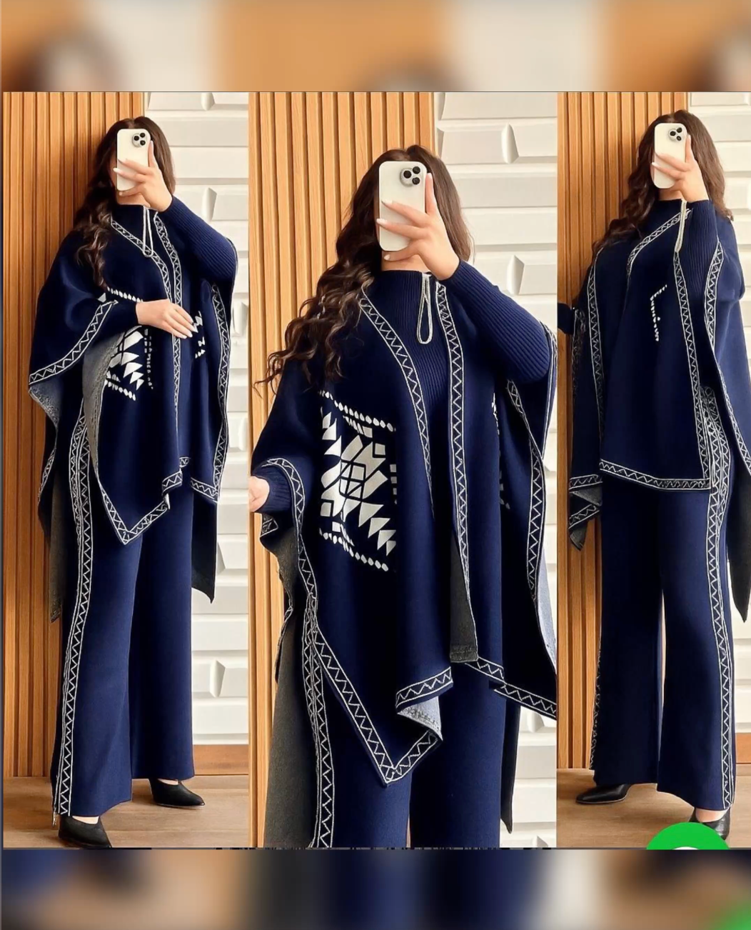 Upper Capshawl 3PC - Set