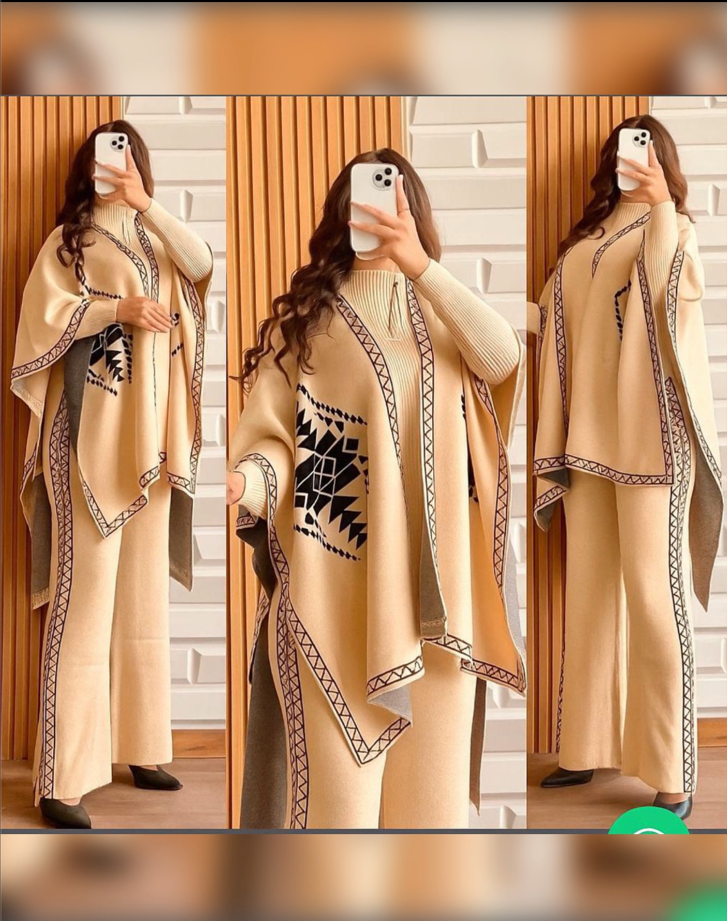 Upper Capshawl 3PC - Set