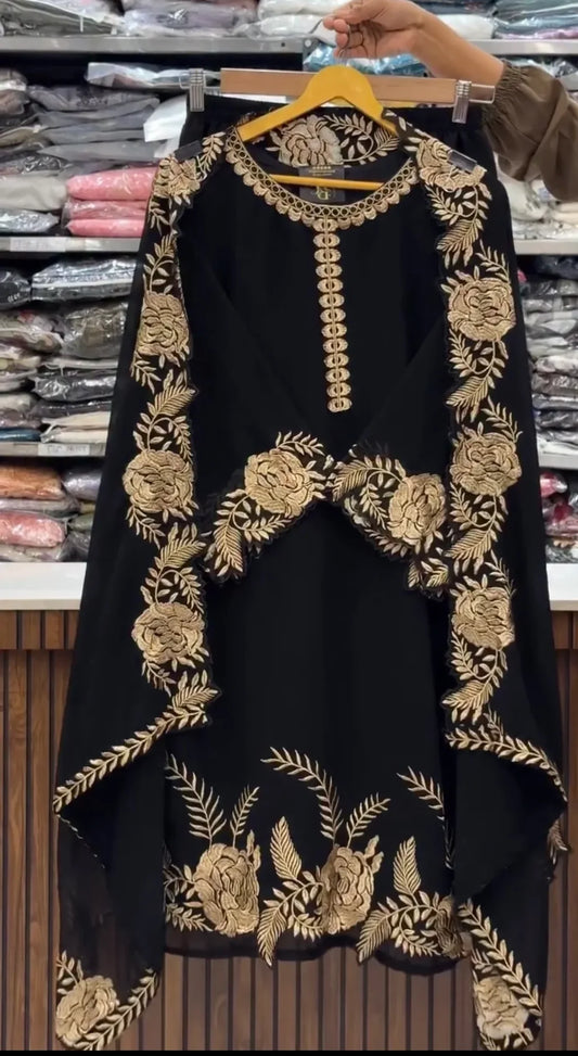 Gloria Stitched 3PC Dress