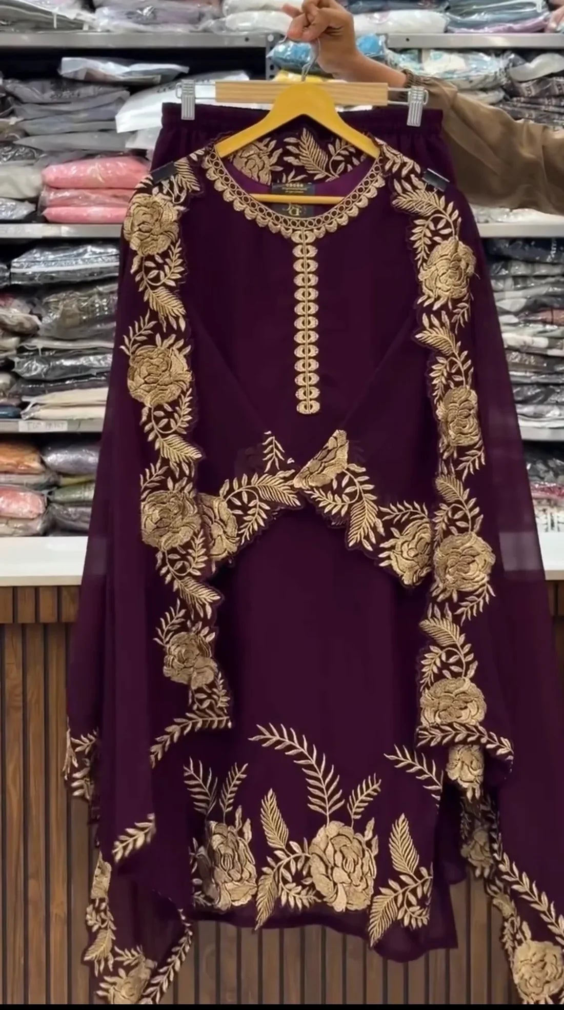 Gloria Stitched 3PC Dress