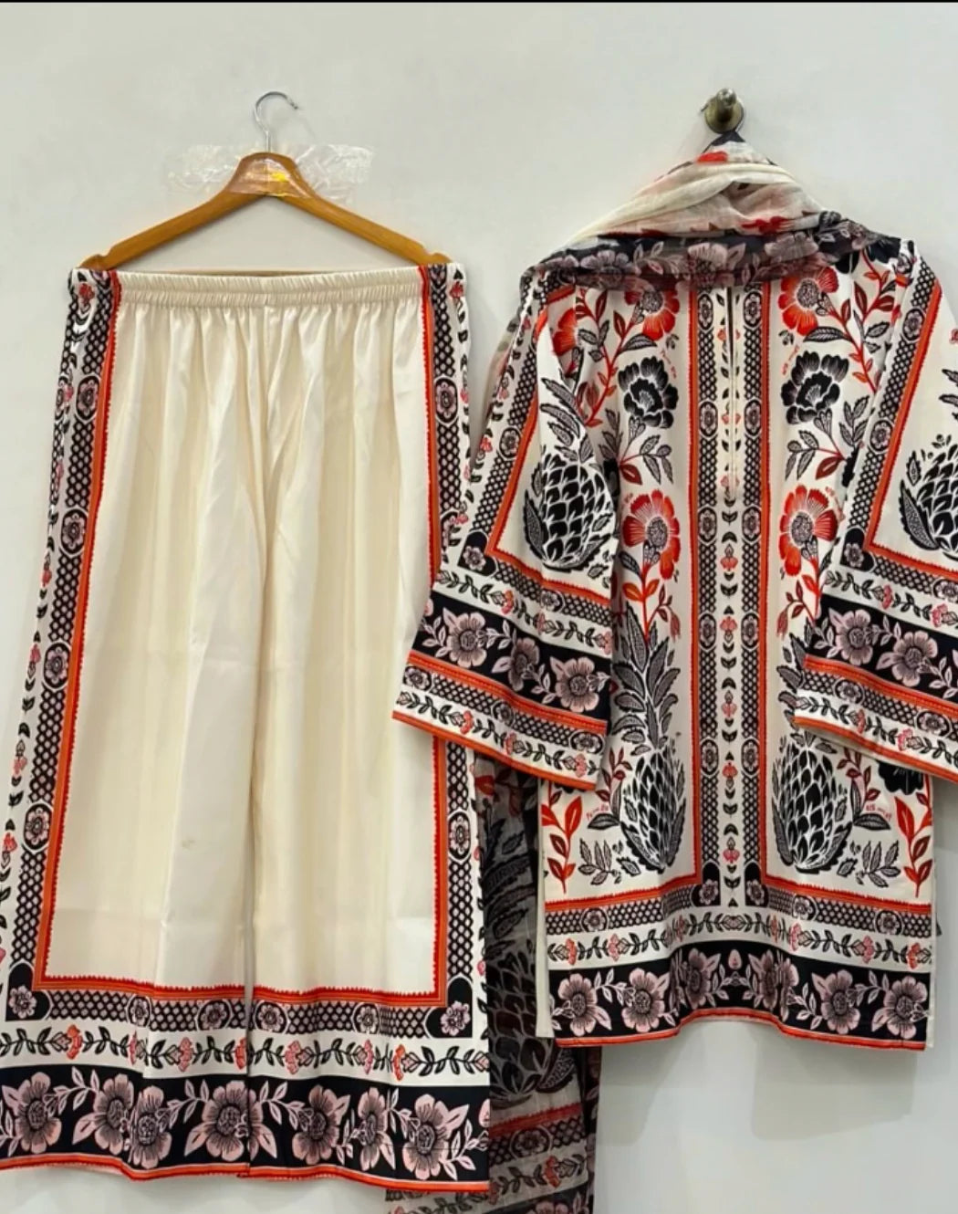 Rukhsar Printed three piece